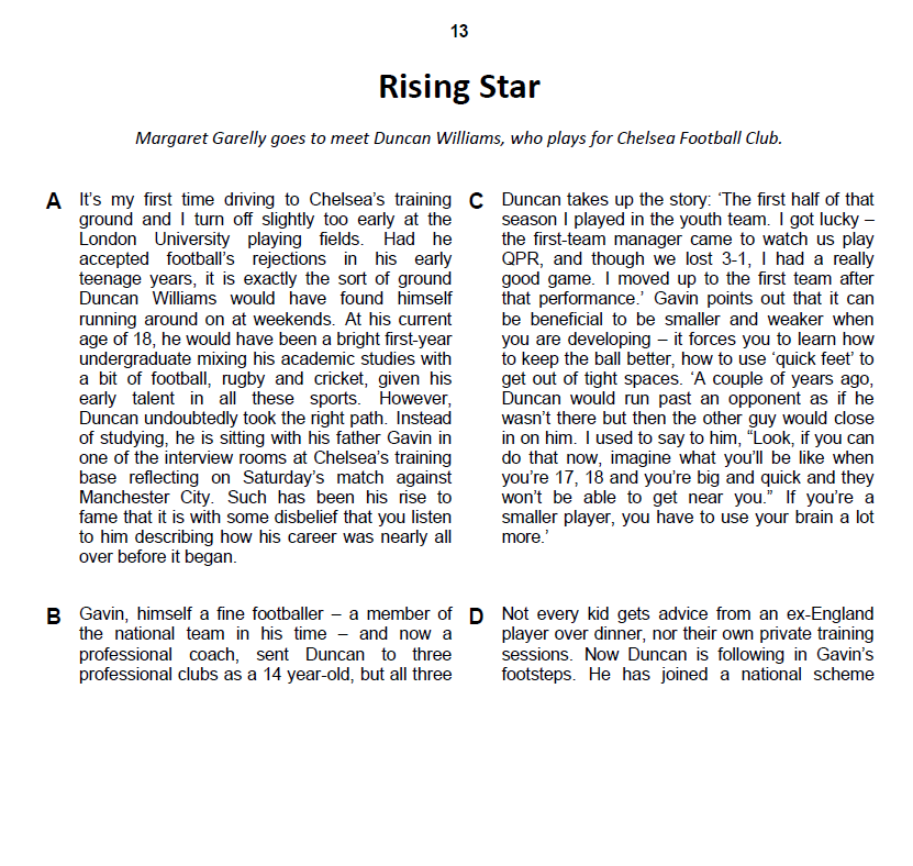 B2 reading use of english part 7.2