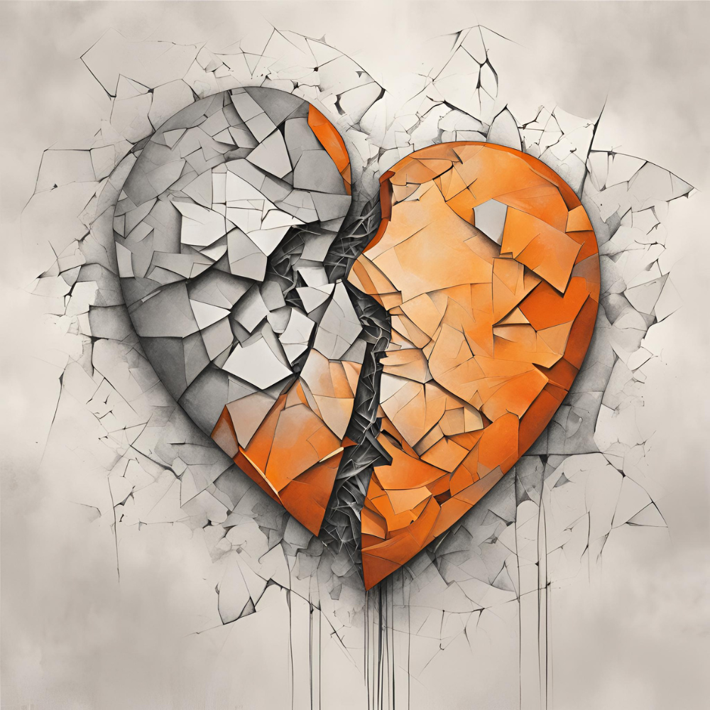 broken heart collocation
