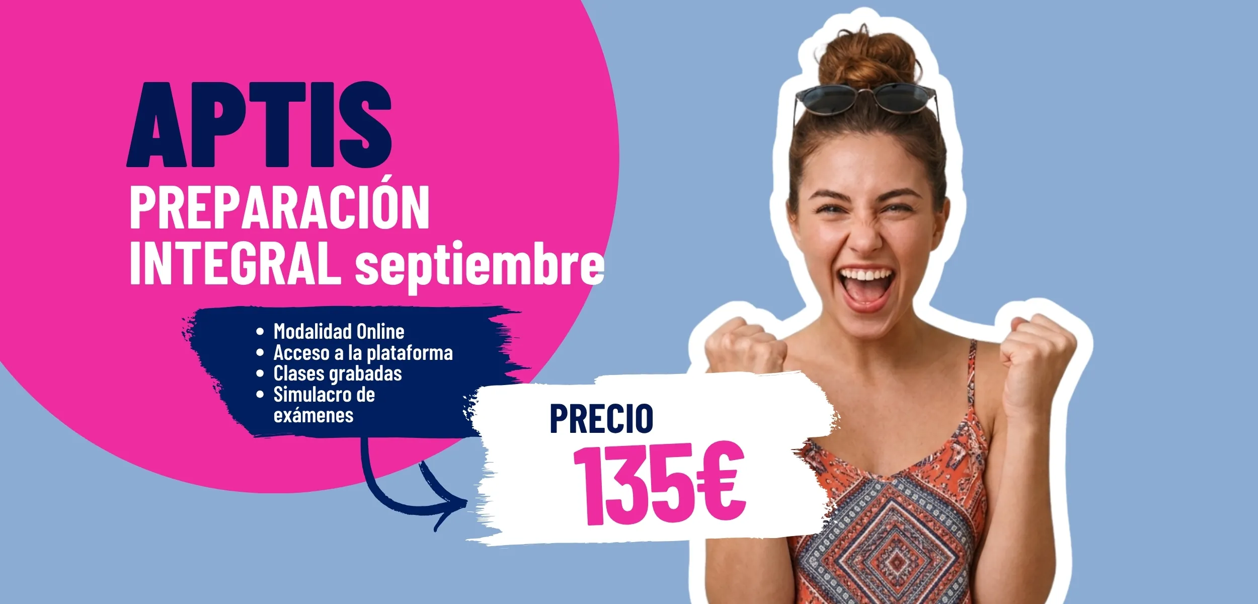 Curso APTIS septiembre 2026, modalidad online
